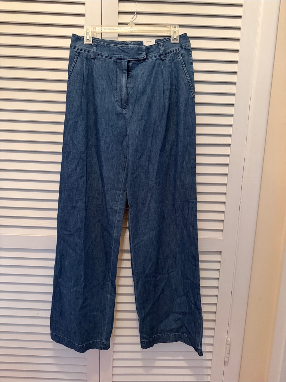 J.McLaughlin Wide Leg Light denim  Newman Pants - Blue  6